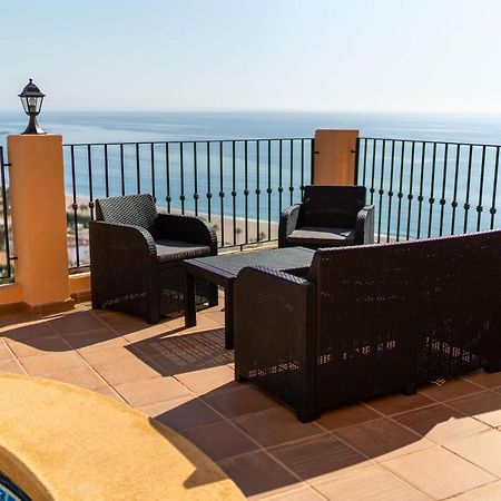 מוחקאר Chalet Con Vistas Al Mar Y Piscina מראה חיצוני תמונה
