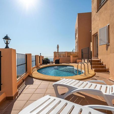 מוחקאר Chalet Con Vistas Al Mar Y Piscina מראה חיצוני תמונה