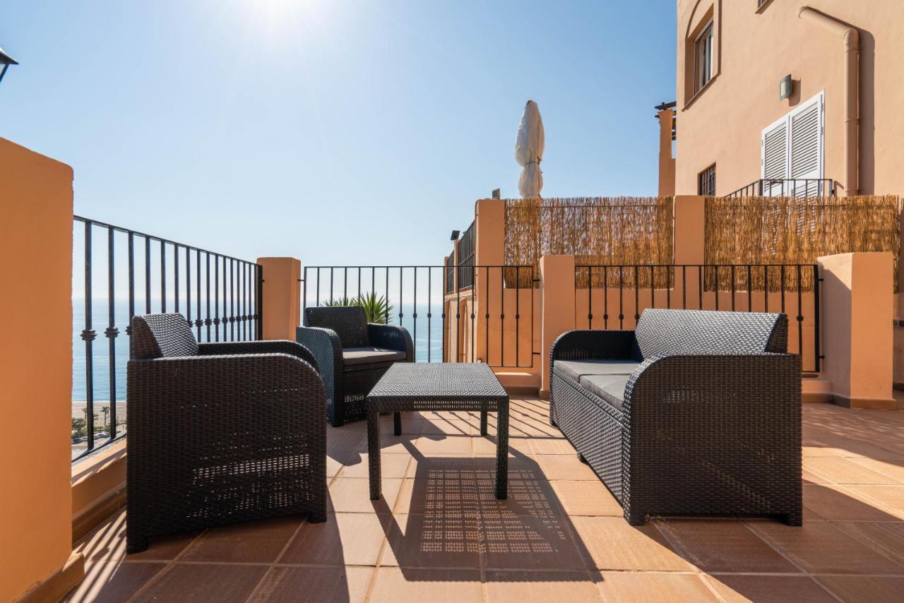מוחקאר Chalet Con Vistas Al Mar Y Piscina מראה חיצוני תמונה