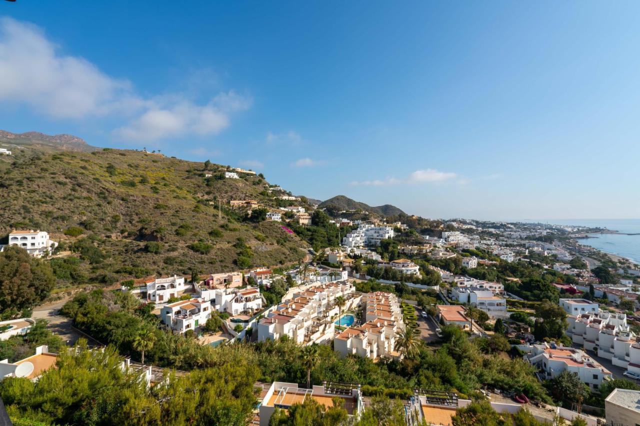 מוחקאר Chalet Con Vistas Al Mar Y Piscina מראה חיצוני תמונה