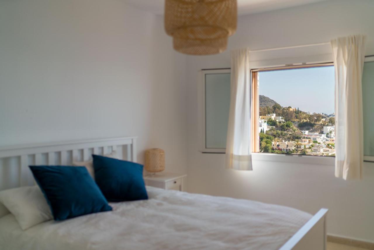 מוחקאר Chalet Con Vistas Al Mar Y Piscina מראה חיצוני תמונה