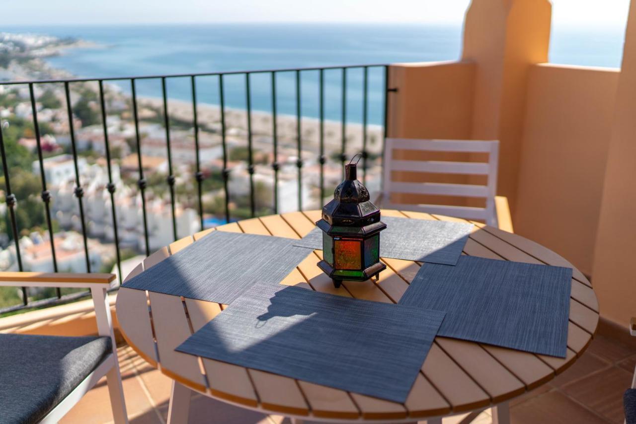 מוחקאר Chalet Con Vistas Al Mar Y Piscina מראה חיצוני תמונה