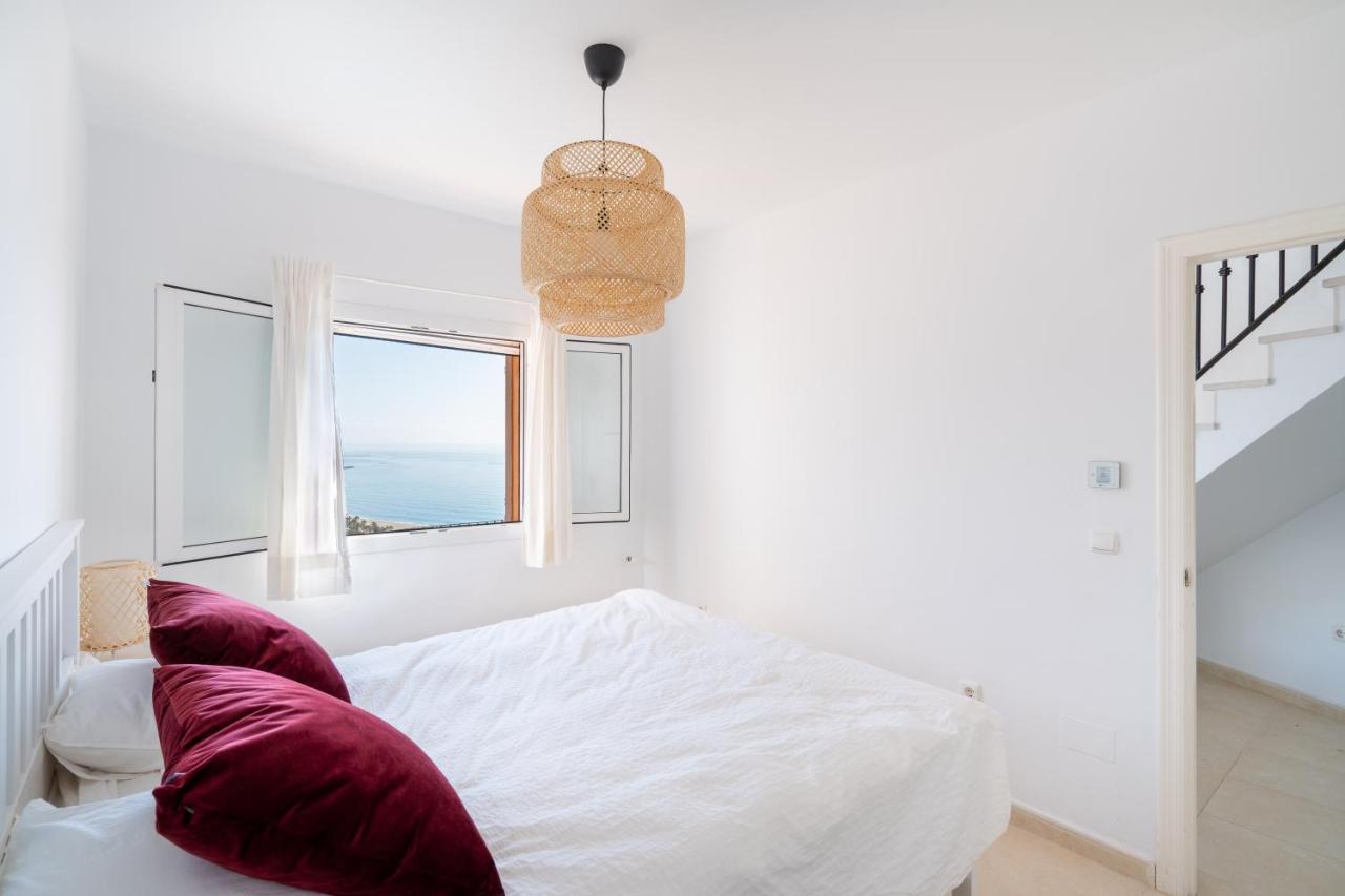 מוחקאר Chalet Con Vistas Al Mar Y Piscina מראה חיצוני תמונה