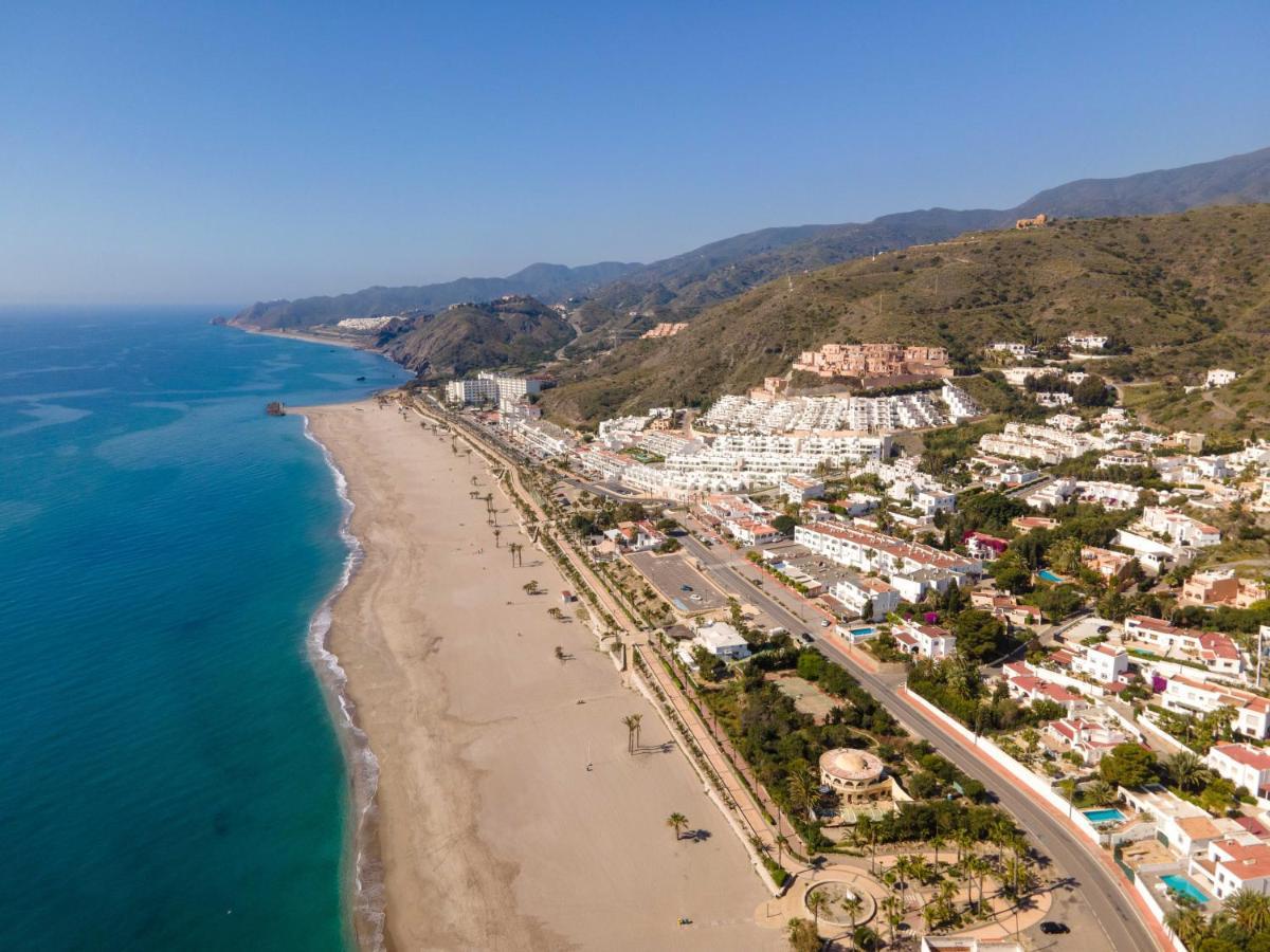 מוחקאר Chalet Con Vistas Al Mar Y Piscina מראה חיצוני תמונה