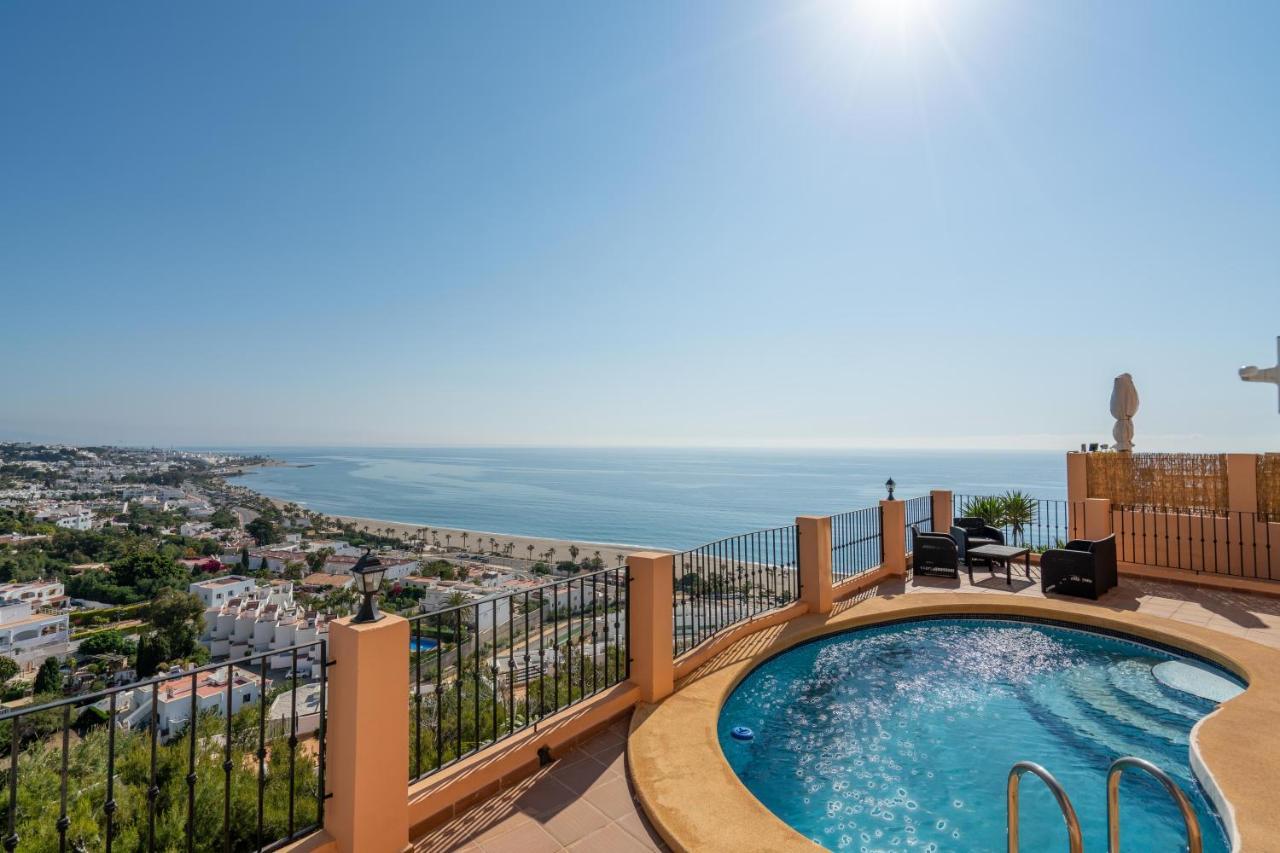 מוחקאר Chalet Con Vistas Al Mar Y Piscina מראה חיצוני תמונה