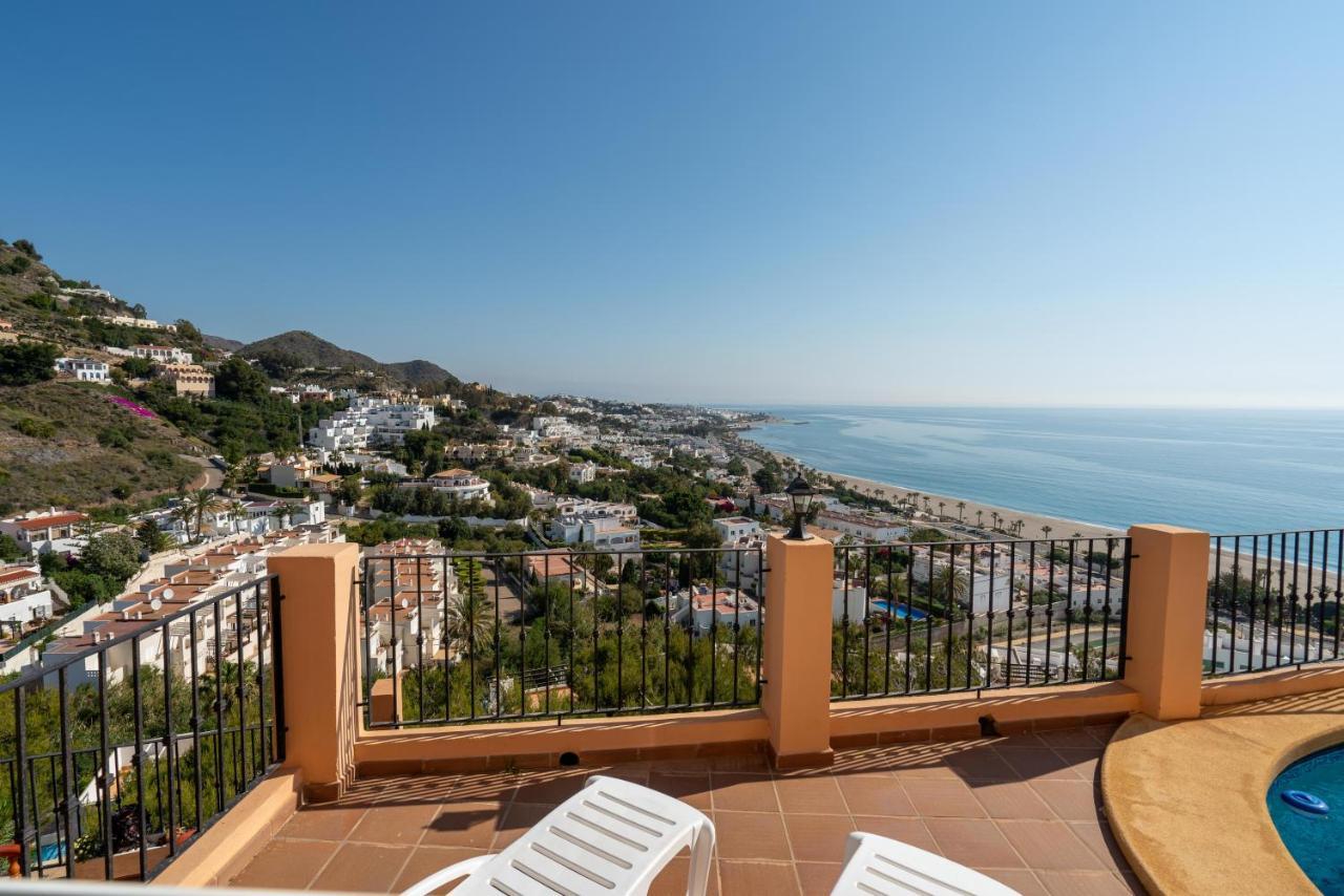 מוחקאר Chalet Con Vistas Al Mar Y Piscina מראה חיצוני תמונה