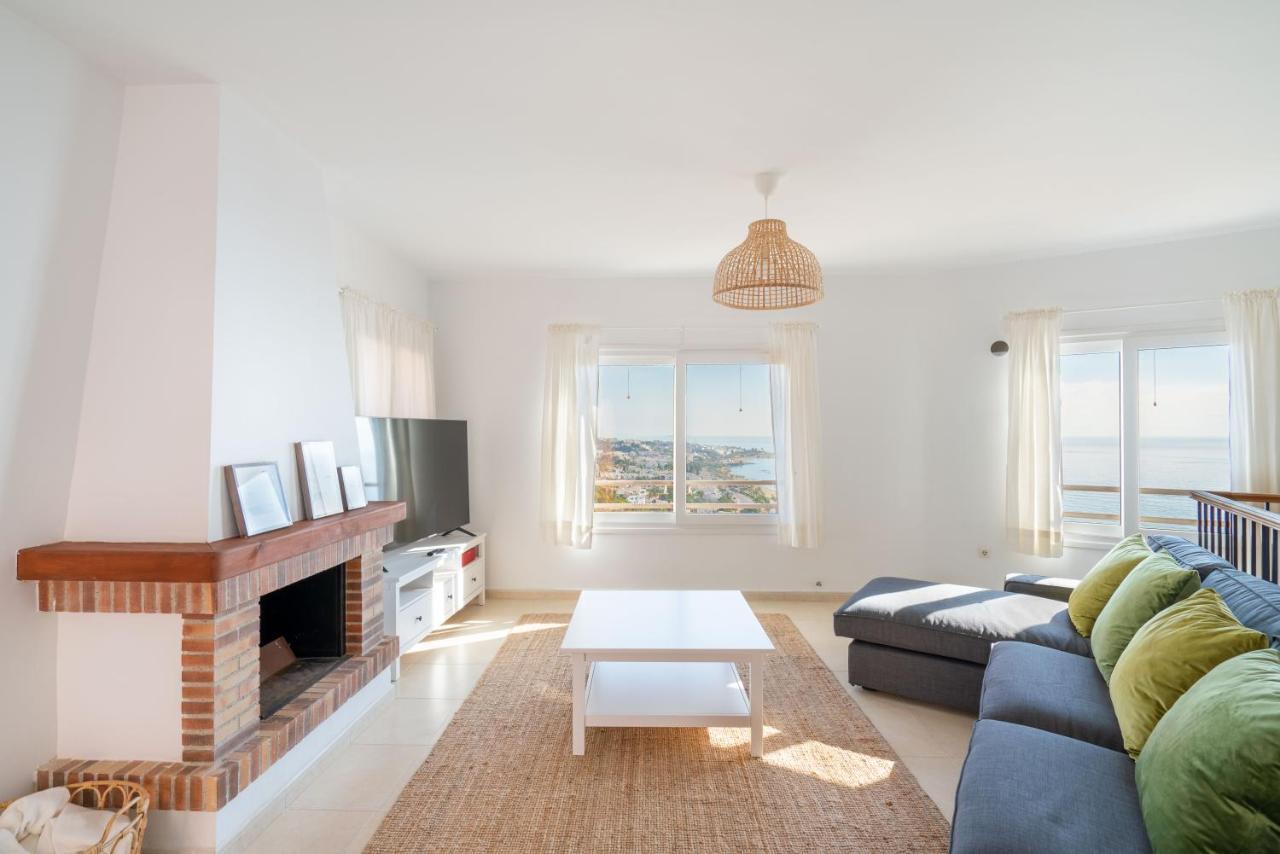 מוחקאר Chalet Con Vistas Al Mar Y Piscina מראה חיצוני תמונה